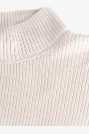Turtleneck-Pullover in Rippenstrick 06