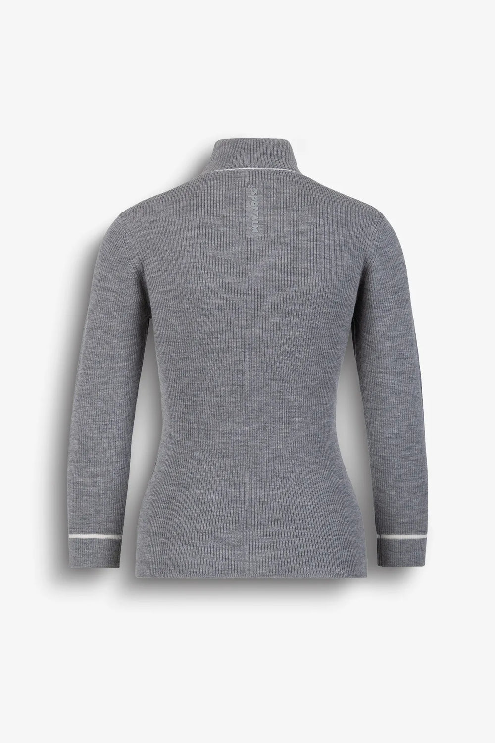 Turtleneck-Pullover in Rippenstrick 01