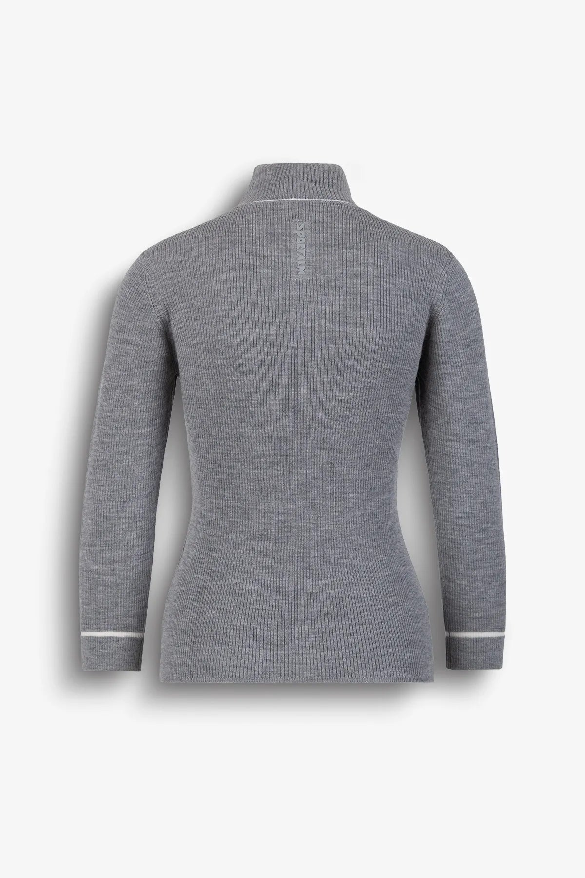 Turtleneck-Pullover in Rippenstrick 02