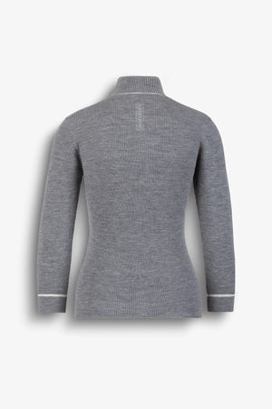 Turtleneck-Pullover in Rippenstrick 02