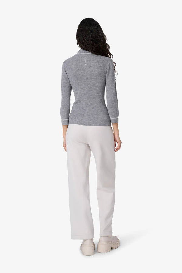 Turtleneck-Pullover in Rippenstrick 05