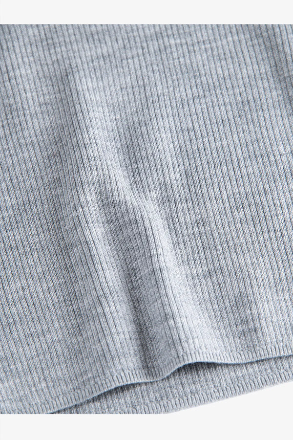 Turtleneck-Pullover in Rippenstrick 07