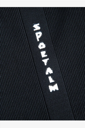 V-Ausschnitt-Pullover mit Kontraststreif 08