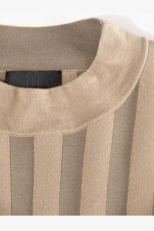 Mock-Neck Strickpullover 06