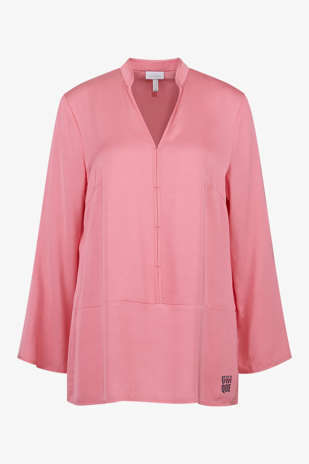 Bluse mit V-Ausschnitt 01