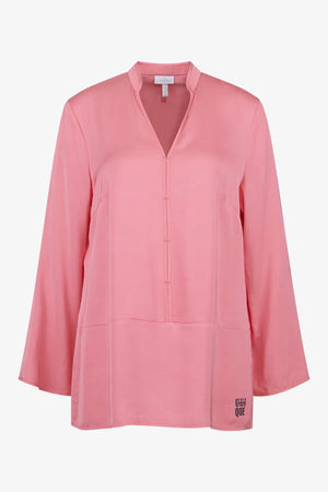 Bluse mit V-Ausschnitt 01