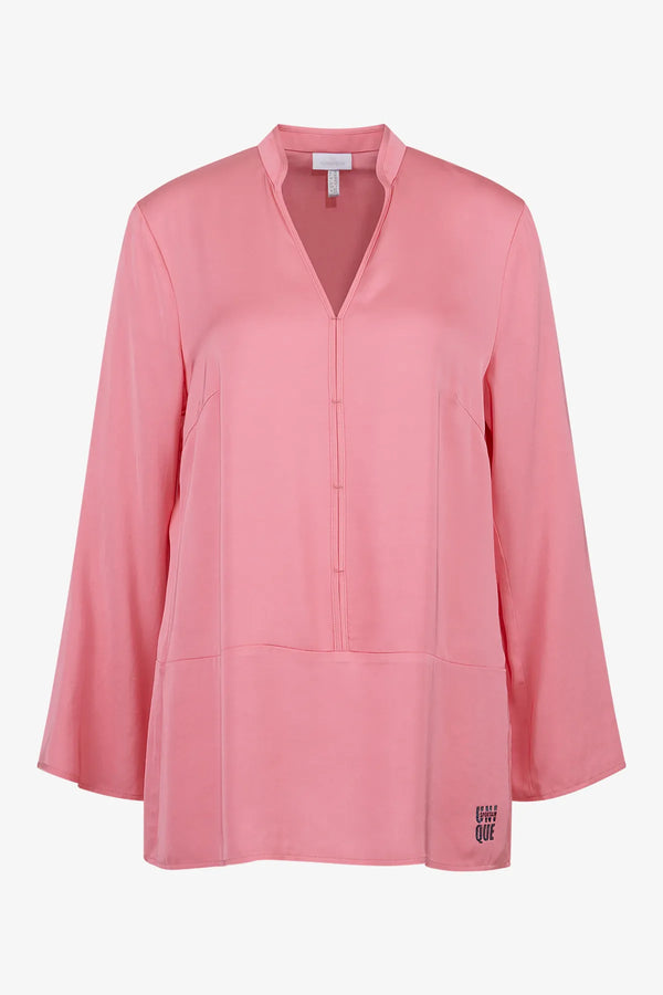 Bluse mit V-Ausschnitt 01