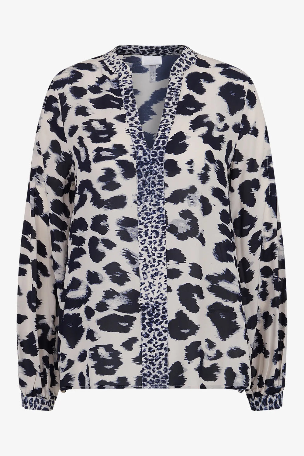 Bluse mit V- Ausschnitt 01