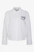 Bluse mit Hemdblusenkragen 01