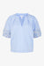 Bluse mit V-Ausschnitt 01