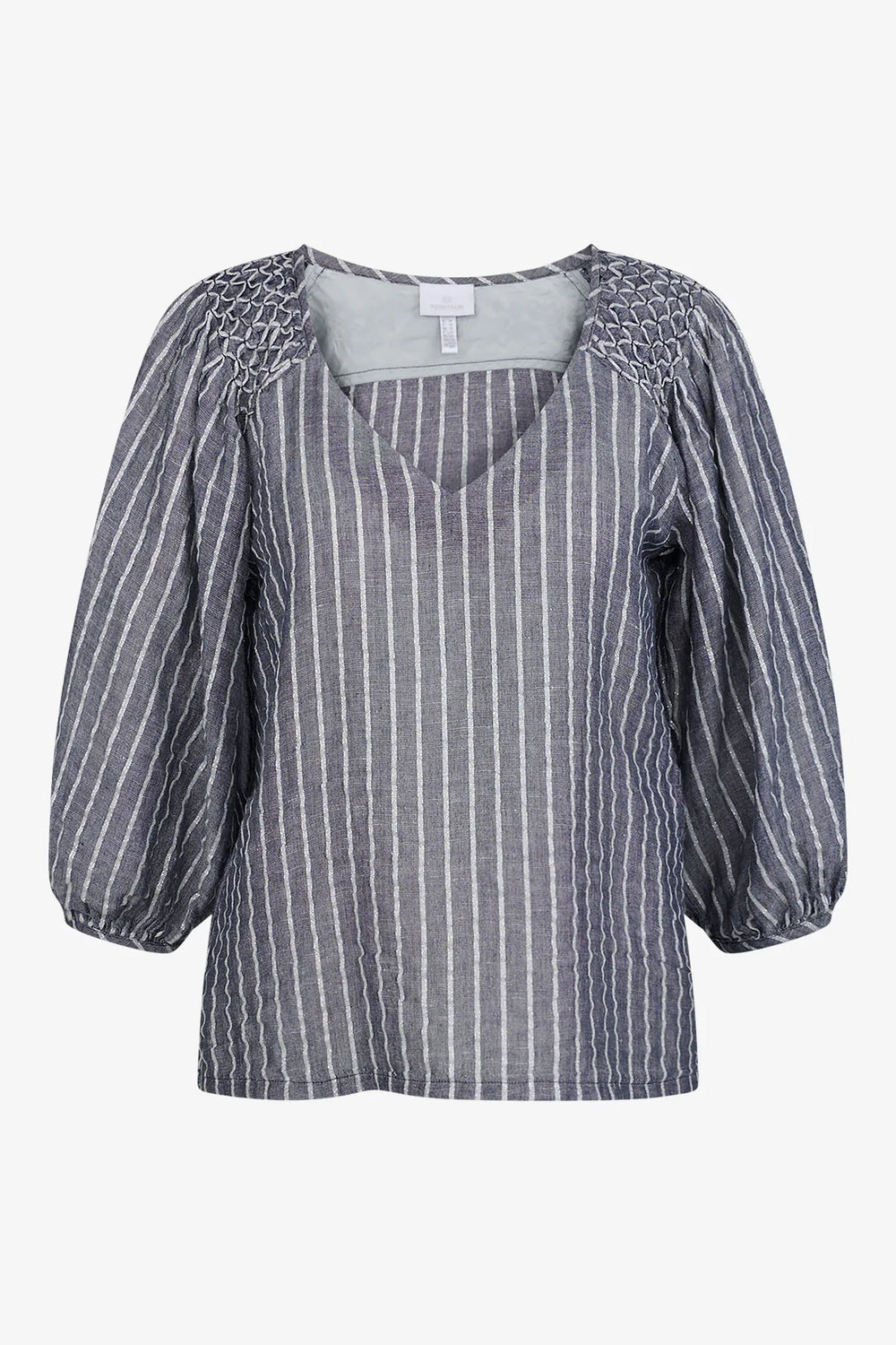 Bluse mit V-Ausschnitt 01