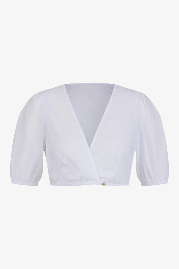 Dirndlbluse mit V-Ausschnitt 01