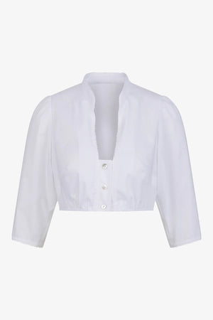 Dirndlbluse mit Stehkragen 01