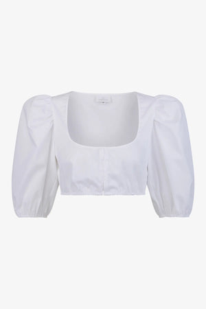 Dirndlbluse mit Vintage-Ärmeln 01