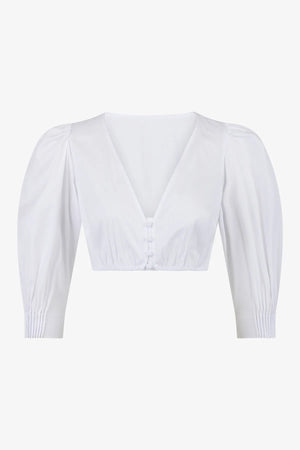 Dirndlbluse mit Halbarm 01