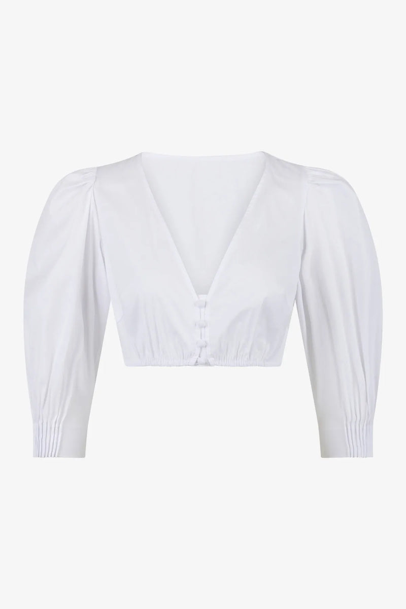 Dirndlbluse mit Halbarm 01