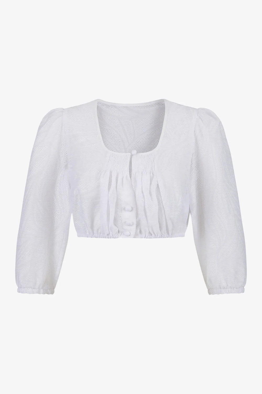 Spitzen-Dirndlbluse mit Knopfverschluss 01