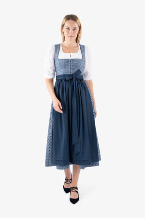Spitzen-Dirndlbluse mit Knopfverschluss 03