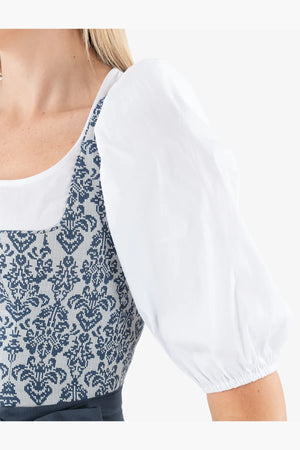 Dirndlbluse mit voluminösem Ärmel 08