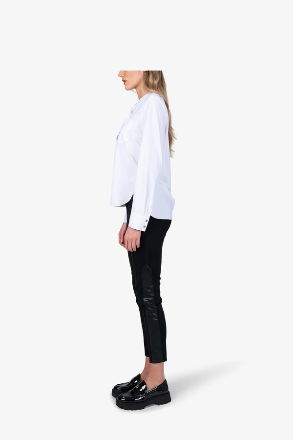 Schlupfbluse mit sportiven Details 04