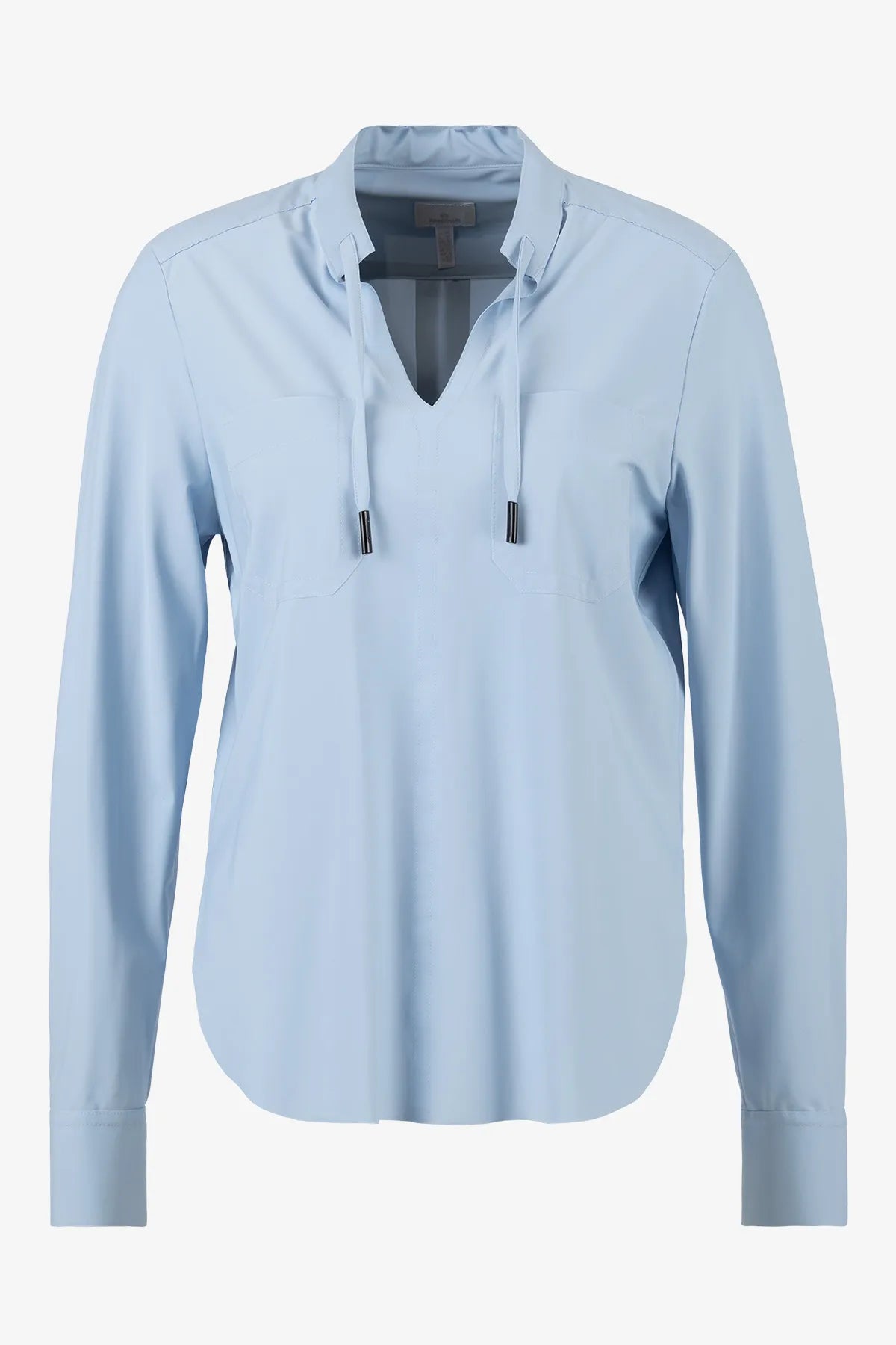 Schlupfbluse mit sportiven Details 01