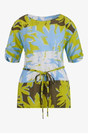 Florale Bluse aus Viskose 01