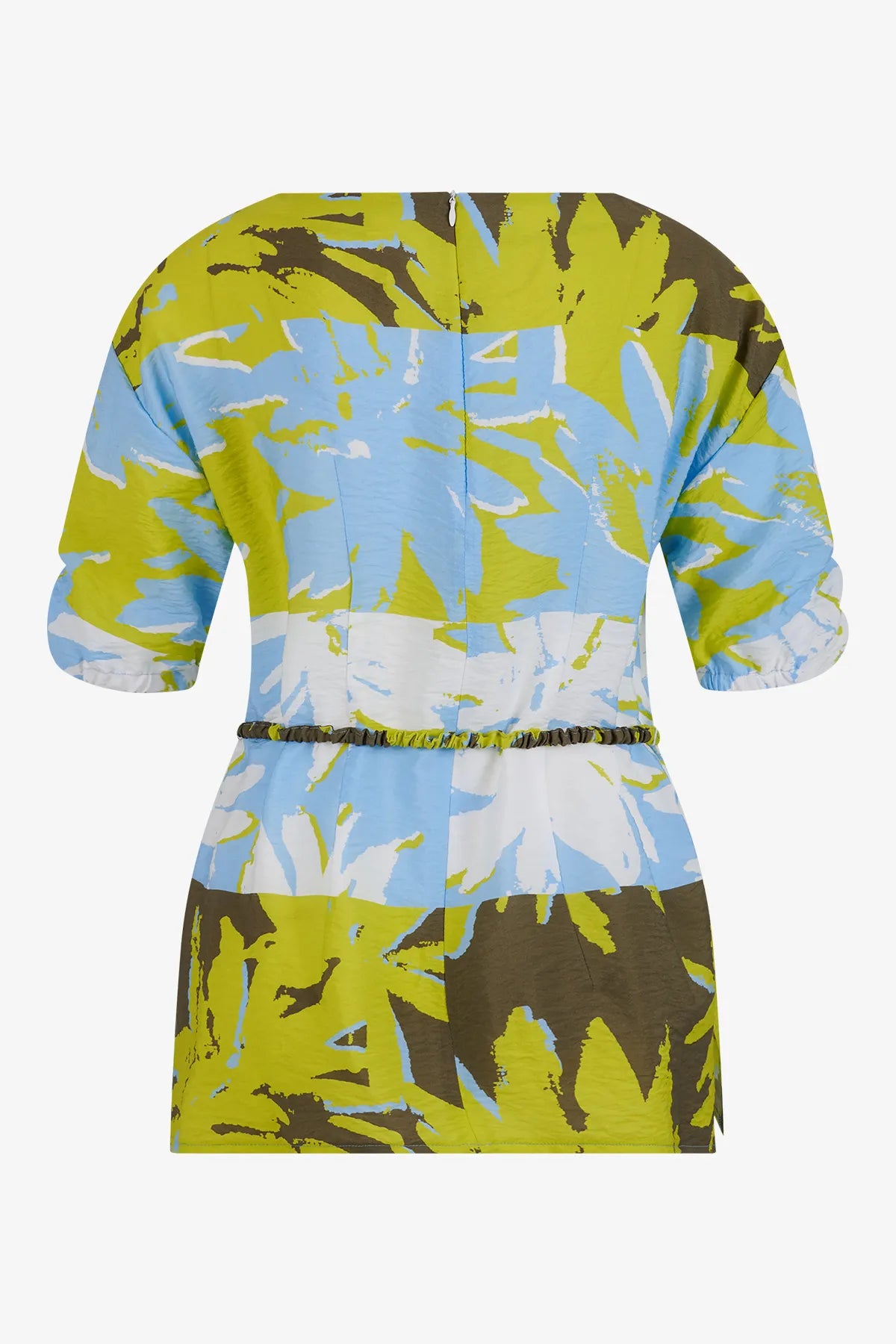 Florale Bluse aus Viskose 02