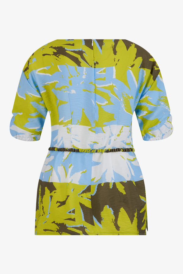 Florale Bluse aus Viskose 02