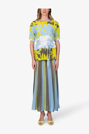Florale Bluse aus Viskose 03