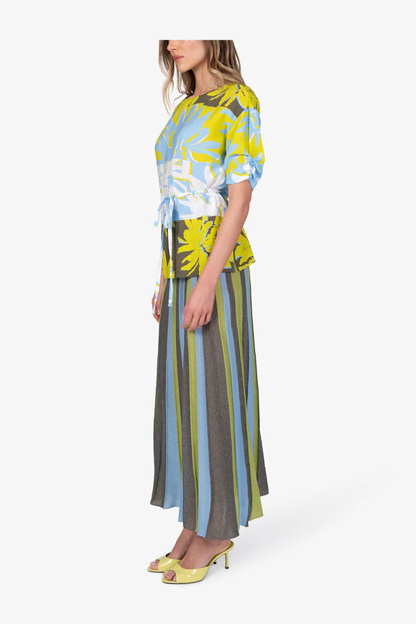 Florale Bluse aus Viskose 04