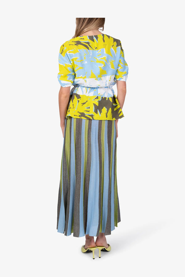 Florale Bluse aus Viskose 05