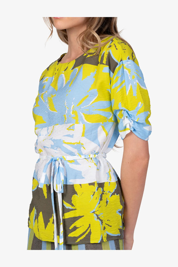 Florale Bluse aus Viskose 06