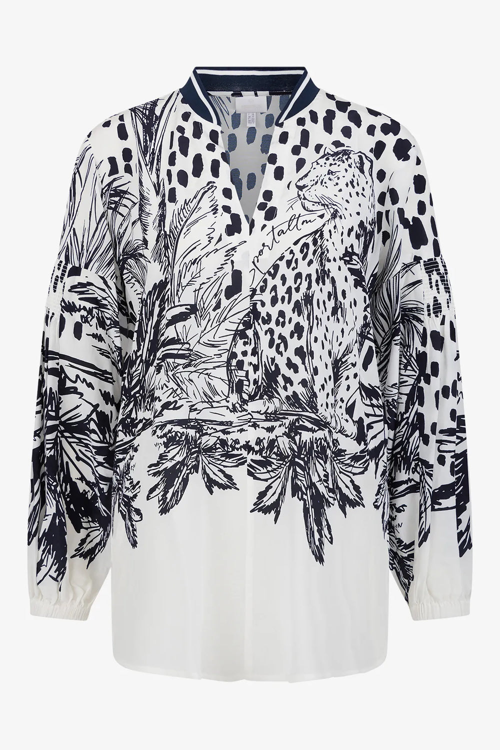 Bluse aus feiner Viskose 01