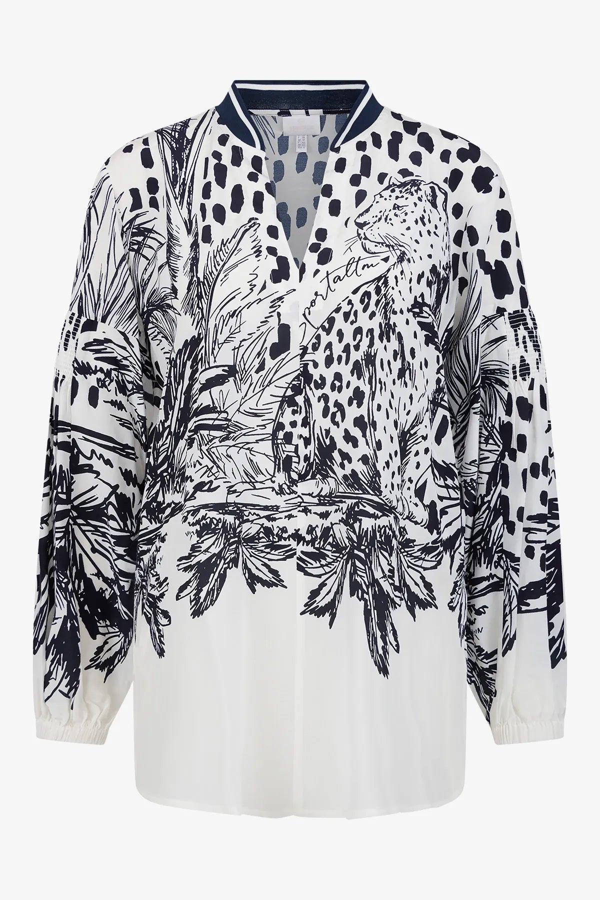 Bluse aus feiner Viskose 01