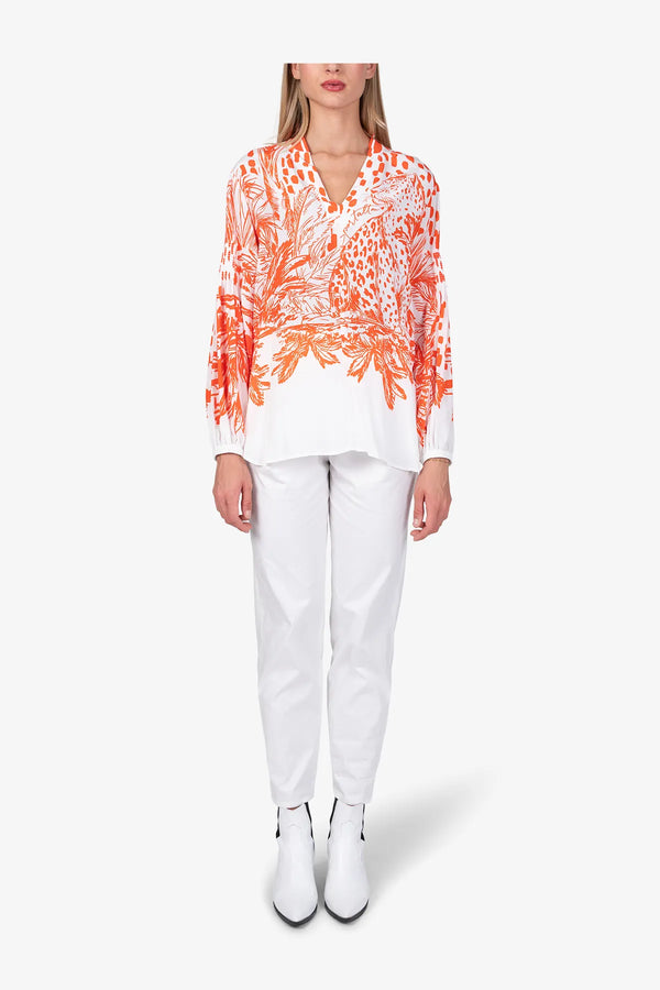 Bluse aus feiner Viskose 03