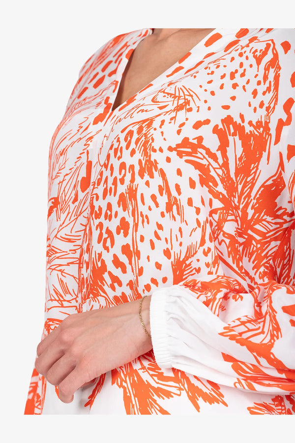 Bluse aus feiner Viskose 07