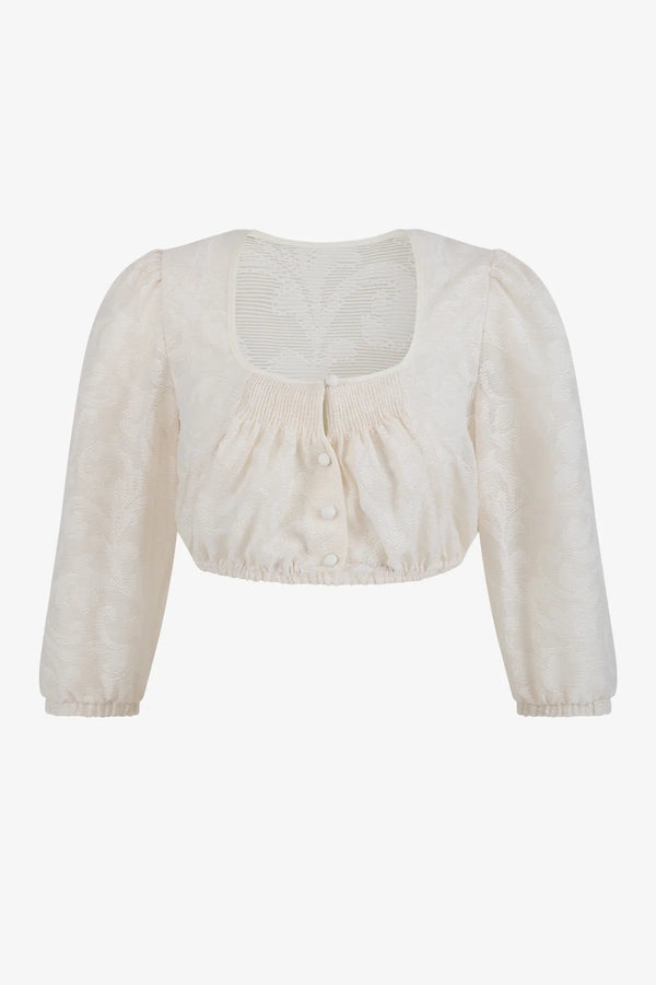 Dirndlbluse aus Viskose 01