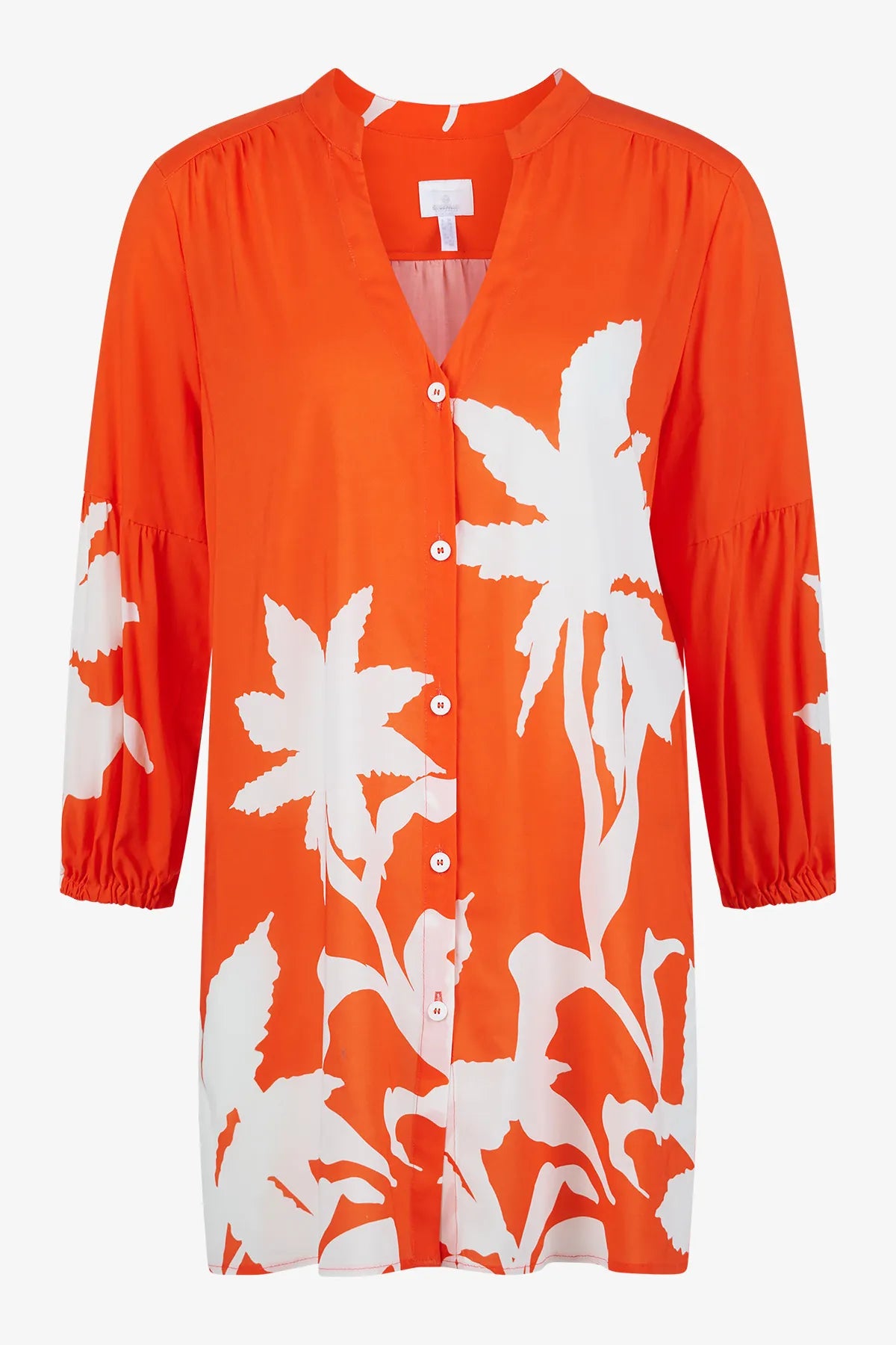Long-Bluse aus Viskose 01