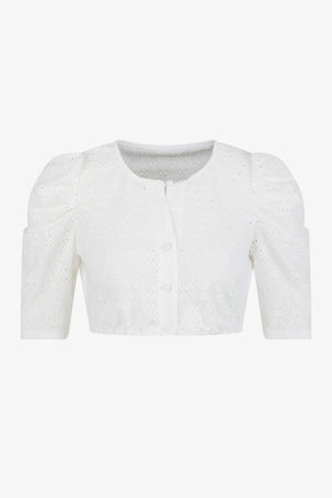 Dirndlbluse mit Baumwollanteil 01