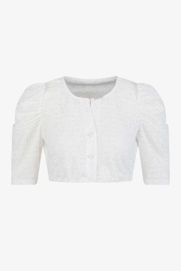 Dirndlbluse mit Baumwollanteil 01