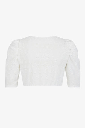Dirndlbluse mit Baumwollanteil 02