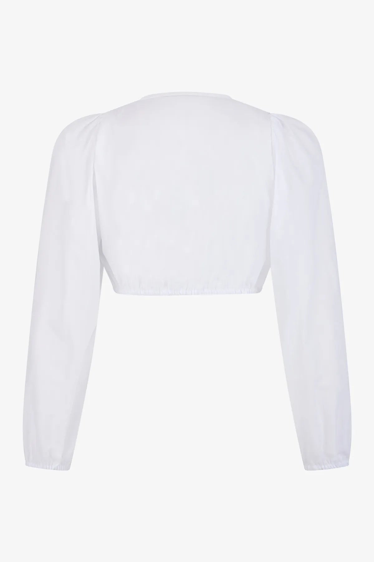 Dirndlbluse aus transparenter Baumwolle 02