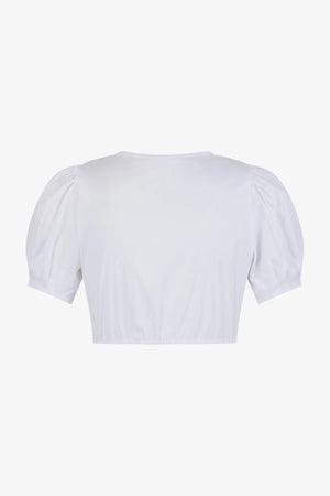 Dirndlbluse aus bügelfreier Baumwolle 02