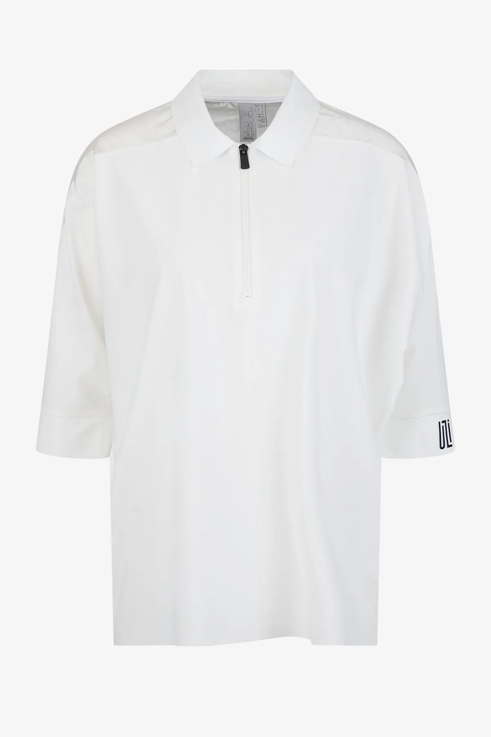 Bluse mit softem Tech-Mix 01