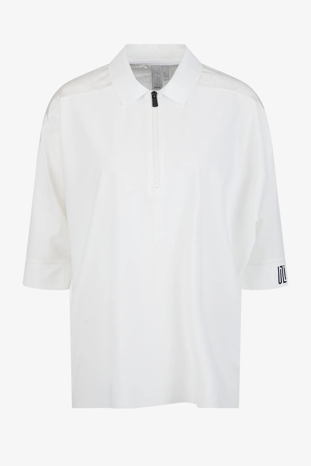 Bluse mit softem Tech-Mix 01