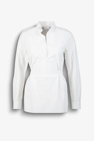 Bluse aus technischem Jersey 01