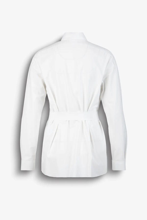 Bluse aus technischem Jersey 02