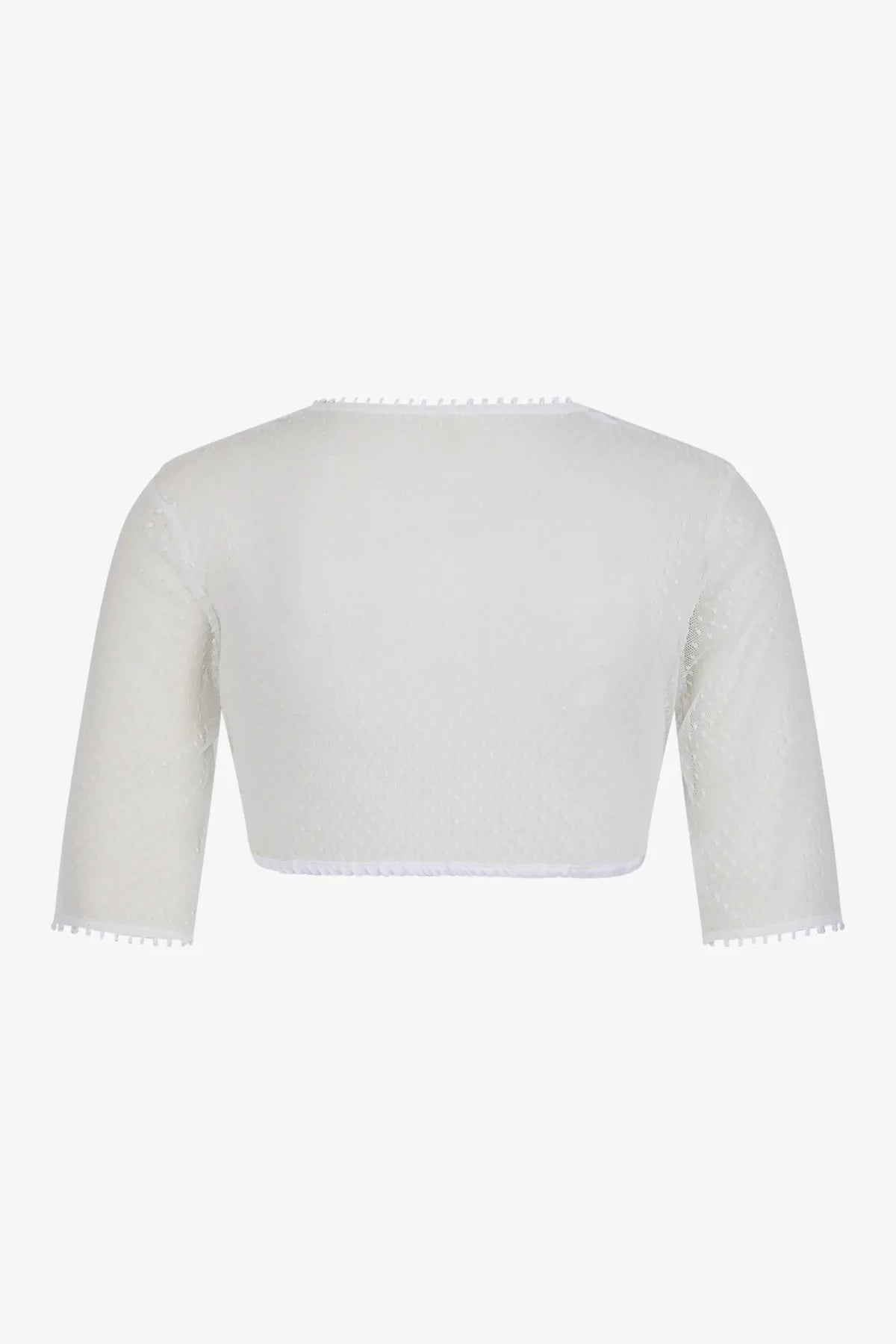 Elegante Dirndlbluse mit Tupfendesign 02