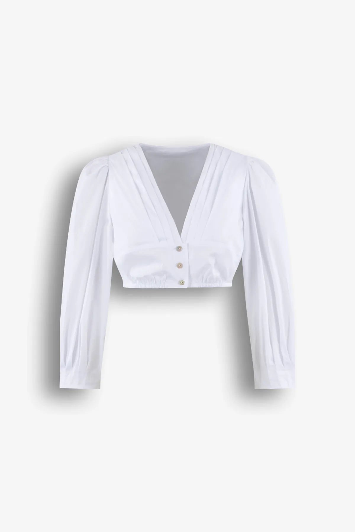 Dirndlbluse aus Baumwolle 01