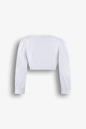 Dirndlbluse aus Baumwolle 02